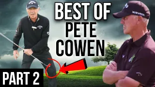 WALK INTO THE BALL (allow your arms to fall and move with it) | BEST of Pete Cowen PART 2