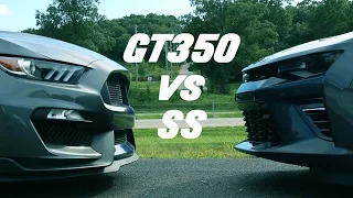 2016 Shelby GT350 vs 2016 Camaro SS