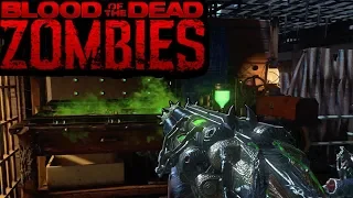 BLOOD OF THE DEAD: HOW TO GET THE ACID GAT! (CoD Bo4 Zombies Tutorial)