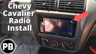 1995 - 2005 Chevy Cavalier Radio Install | Pioneer AVH-X280BT