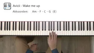 Avicii - Wake Me Up (piano tutorial)