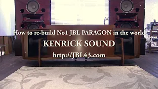 [Old Vid] HOW TO RE-BUILD THE BEST JBL PARAGON (D44000) IN THE WORLD by KENRICK ケンリック製パラゴンの仕上方法 2012