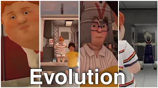 Evolution Of Escape Endings In Ice Scream Series #evolution #icescream