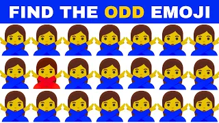 53| FIND THE ODD ONE OUT / Emoji Quiz / 2024