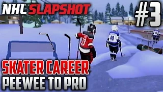 NHL Slapshot (Wii) | Peewee to Pro (Skater Career) | EP3 | ALMOST DONE THE SEASON?