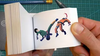 Naruto Jump Flipbook (Naruto x Kakashi x Rock Lee)