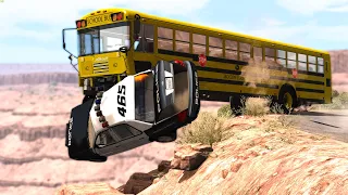 CLIFF DROPS #5 - BeamNG Drive | CRASHdriven