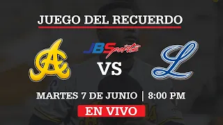 EN VIVO: ÁGUILAS CIBAEÑAS VS TIGRES DEL LICEY | SERIE REGULAR 2018-19 | JUEGO DEL RECUERDO