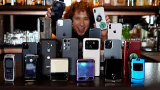 MY ENTIRE PHONE COLLECTION | Why do I have so many? 📱