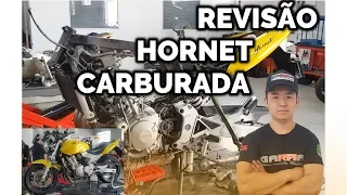 REVISÃO HORNET CARBURADA + TESTE RIDE 😃