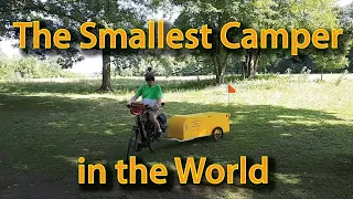 The Smallest camper in the world - the Bériault Bicycle Camper