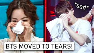 Celebrities Who Were Moved To Tears by BTS!