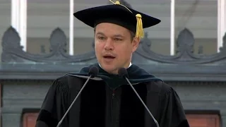 Full Speech Matt Damon in MIT Jun 3, 2016. Donald Trump. Bankers. MIT Commenceme