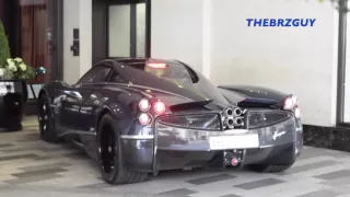 Pagani Huayra Cold Start