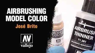 Airbrushing Vallejo Model Color