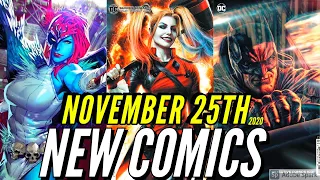 NEW COMIC BOOKS RELEASING NOVEMBER 25TH 2020 MARVEL COMICS & DC COMICS PREVIEWS COMING OUT THIS WEEK