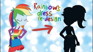 Redesigning Rainbow’s Fall formal dress [] Mlp EG []
