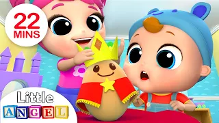 Humpty Dumpty Wears the Crown | Nursery Rhymes by Little Angel