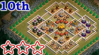 Из двух зол. Одиночная кампания на 10 тх. Clash of Clans. Карты гоблинов.