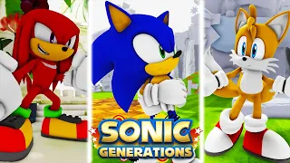 This is Sonic Generations on ROBLOX!