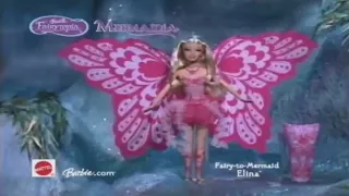 Barbie® Fairytopia™ Mermaidia™ Fairy-to-Mermaid Elina™ Doll Commercial