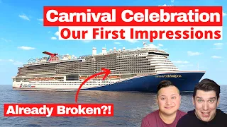 Carnival Celebration Cruise Ship Review | The Good, Bad & ONE HUGE PROBLEM (Our First Impressions)