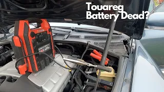 VW Touareg Battery Replacement DIY (Under the Seat)