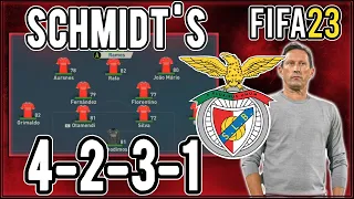 Replicate Roger Schmidt's 4-2-3-1 Benfica Tactics in FIFA 23 | Custom Tactics Explained