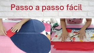 🌟LINDO TAPETE CORAÇÃO FEITO COM RETALHOS