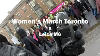 Women's March Toronto x Leica M6 — January 20, 2018