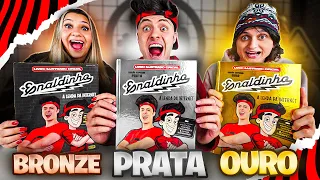 ÁLBUM DE FIGURINHAS BRONZE vs PRATA vs OURO!