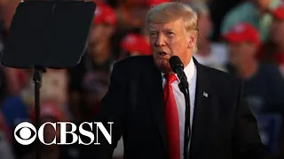 Trump holds first rally since leaving office