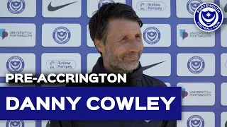 Danny Cowley pre-match | Accrington Stanley vs Pompey