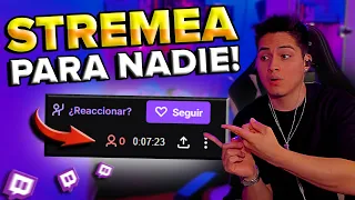 ¿CÓMO STREMEAR SI NADIE TE VE EN TWITCH? | ELCHAVEEZ