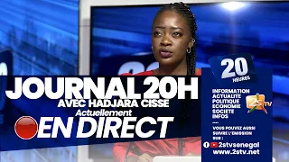 🔴SUIVEZ LE JOURNAL 20H AVEC HADJARA B. CISSE | VENDREDI 28 AVRIL 2023