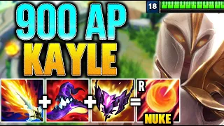 What happens when KAYLE hits 900 AP? (Hint: it's a little unfair)