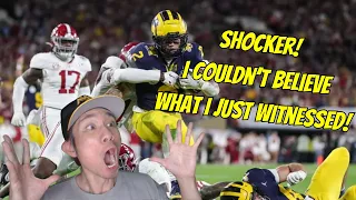 #1 Michigan vs. #4 Alabama (Rose Bowl) Reaction! (Insane game!!)