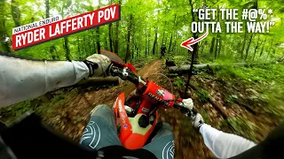 Ryder Lafferty's Intense POV Ride at Grassman National Enduro 2022 - GasGas EX 350F