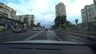 Sony FDR-X3000 as CAR-DVR (Driving in Kiev)