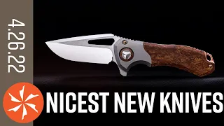 New Custom Knives for the Week of April 26th, 2022 Just In at KnifeCenter.com