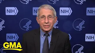 Dr. Fauci discusses warning of potential COVID surges despite vaccinations l GMA