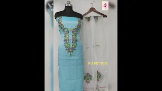 KOTA COTTON EMBROIDERY SUITS