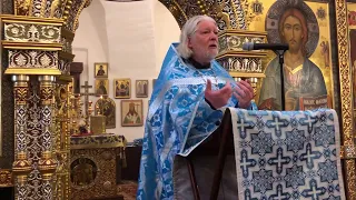 Проповедь о.Алексея Уминского в Неделю о блудном сыне