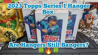 2023 Topps Baseball Series 1 Hanger Box Rip Are Hangers Still Bangers? 🍀🔥