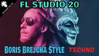 Boris Brejcha Style - FL Studio - Techno Tutorial - Only Standard Plugins - FREE FLP