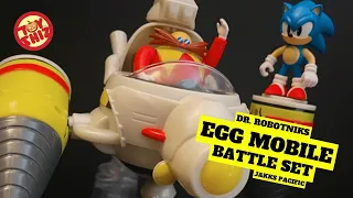 2022 Dr. ROBOTNIKS EGG MOBILE BATTLE SET | 2.5in Classic Sonic The Hedgehog | Jakks Pacific