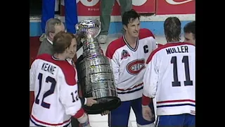 1993 Stanley Cup presentation, Montreal Forum