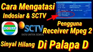 Cara Mencari  Freq SCTV Mp2 & INDOSIAR Mp2 Hilang dari Parabola Palapa D