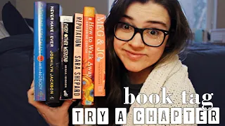 Try A Chapter feat. Books on my TBR | Book Tag
