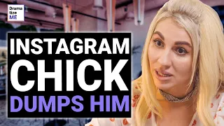 INSTAGRAM GIRL Made Her BOYFRIEND Become FAKE PERSON | @DramatizeMe